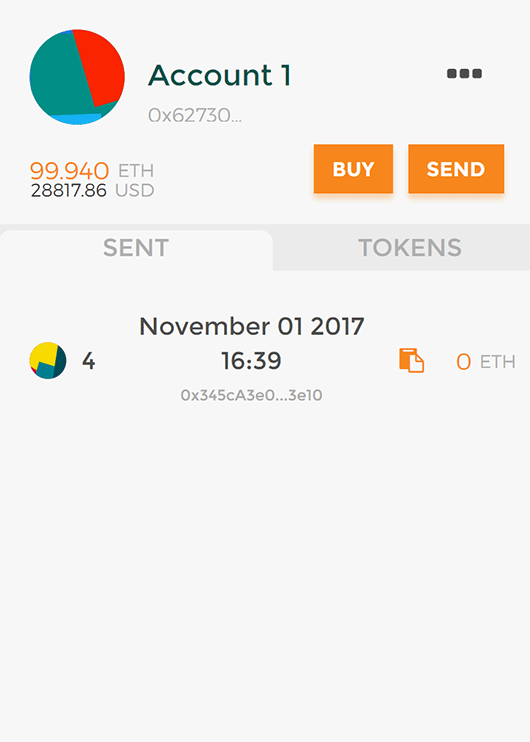 MetaMask transaction